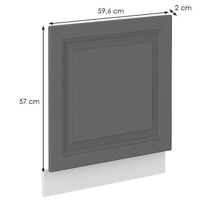 Dvierka umývačky riadu Stilo dustgrey/biely 570x596