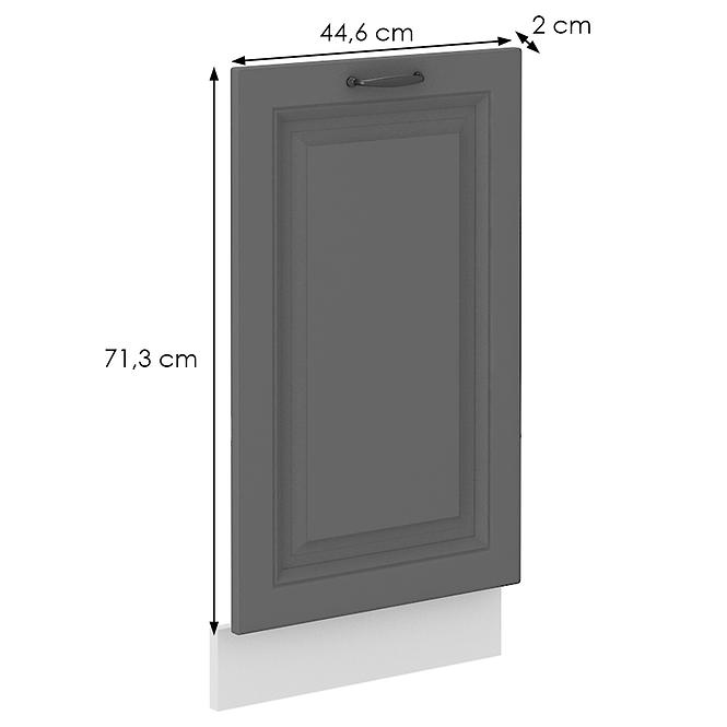 Dvierka umývačky riadu Stilo dustgrey/biely 713x446