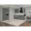 Kuchynská skrinka Stilo dustgrey/biely čelo umývačky riadu 570x446,5