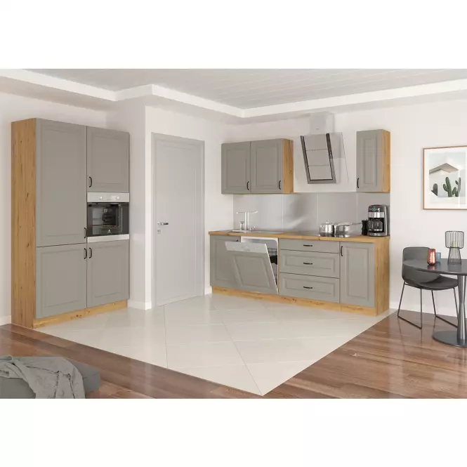 Kuchynská skrinka Stilo claygrey/artisan 60lo/210 2f,6