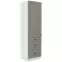 Kuchynská skrinka Stilo claygrey/biely 60dks/210 3s 1f