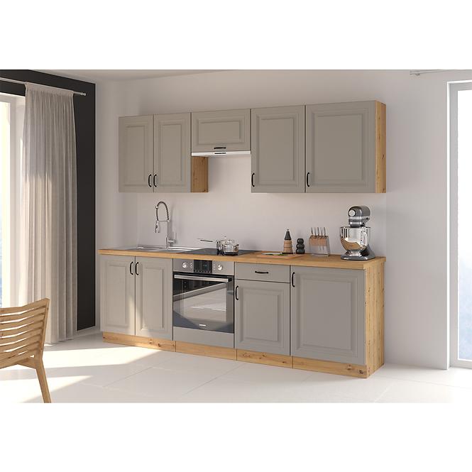 Kuchynská skrinka Stilo claygrey/artisan 60d 1f bb