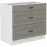 Kuchynská skrinka Stilo claygrey/biely 80d 3s bb