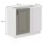 Kuchynská skrinka Stilo claygrey/biely 105 nd 1f bb,2