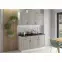 Kuchynská skrinka Stilo claygrey/biely 105 nd 1f bb,5