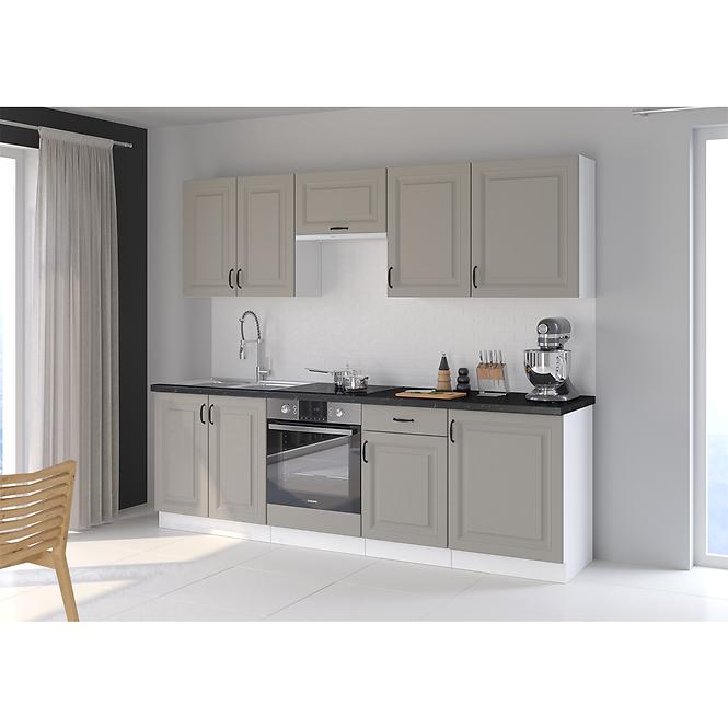 Kuchynská skrinka Stilo claygrey/biely 105 nd 1f bb