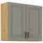 Kuchynská skrinka Stilo claygrey/artisan 80g/72 2f