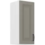 Kuchynská skrinka Stilo claygrey/biely 30g/72 1f