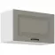 Kuchynská skrinka Stilo claygrey/biely 60gu/36 1f