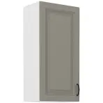 Kuchynská skrinka Stilo claygrey/biely 45g/90 1f