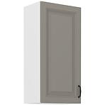 Kuchynská skrinka Stilo claygrey/biely 45g/90 1f