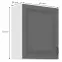 Kuchynská skrinka Stilo dustgrey/biely 60g/72 1f,2