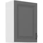 Kuchynská skrinka Stilo dustgrey/biely 50g/72 1f