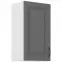 Kuchynská skrinka Stilo dustgrey/biely 40g/72 1f
