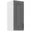 Kuchynská skrinka Stilo dustgrey/biely 30g/72 1f