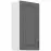 Kuchynská skrinka Stilo dustgrey/biely 45g/90 1f
