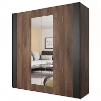Skriňa 2d Sigma 18 dub flagstaf tmavý