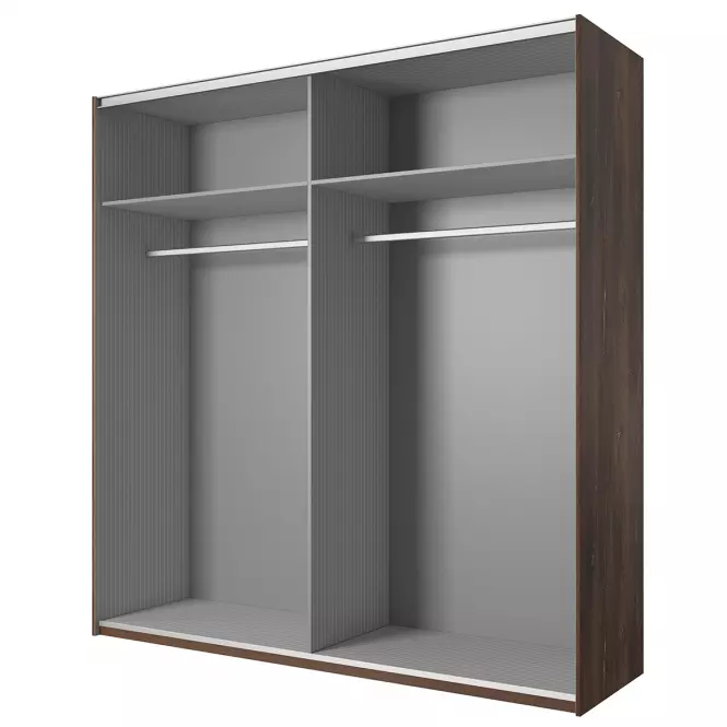 Skriňa 2d Sigma 18 dub flagstaf tmavý,3