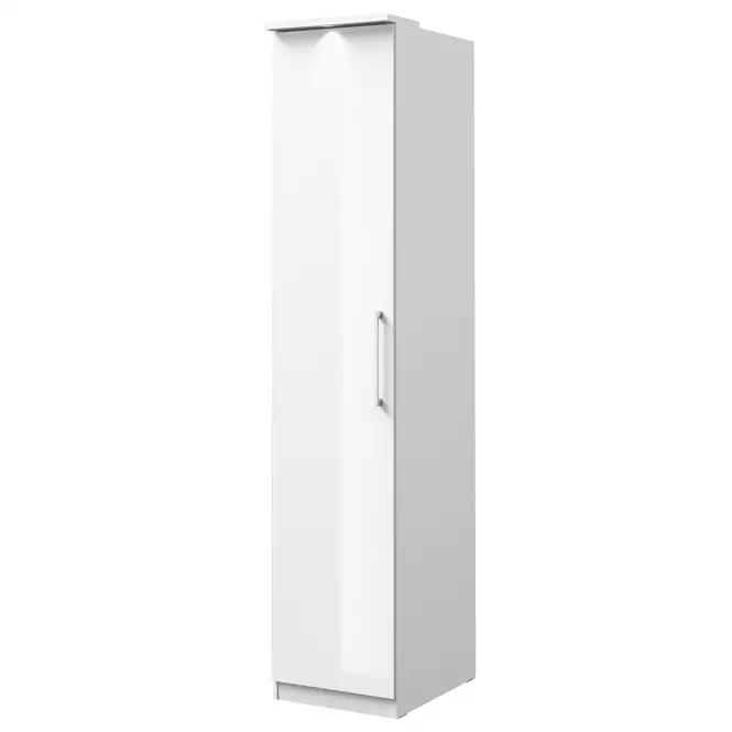 Skriňa Optima 1d. 17 l/p biela