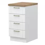 Skrinka Do Kuchyne Tara R-45-4f/4 4s White Mat Skrinka Do Kuchyne Tara R-45-4f/4 4s White Mat