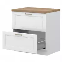 Skrinka Do Kuchyne Tara R-80-2mbox/4 2s White Mat Skrinka Do Kuchyne Tara R-80-2mbox/4 2s White Mat