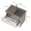 Skrinka Do Kuchyne Tara R-90-2mz/4 White Mat,2