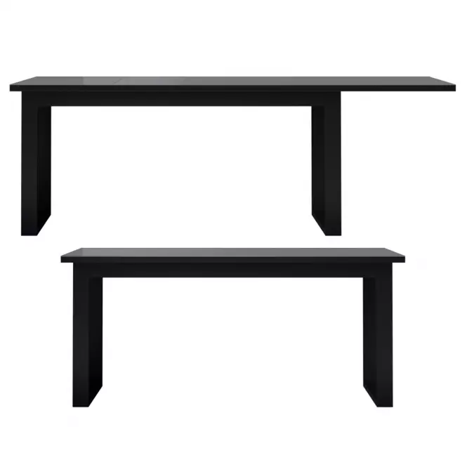 Rozkladací stôl Helio 92 170/220x90cm sivá,2