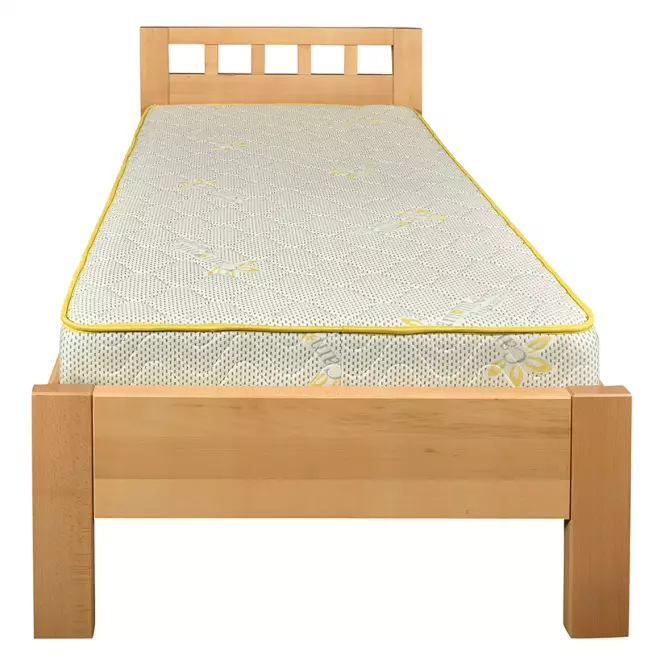 Posteľ buková Galia 200x90 cm natural