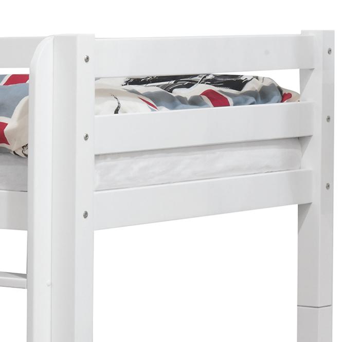 Posteľ buková Maxy 200x90 cm biela
