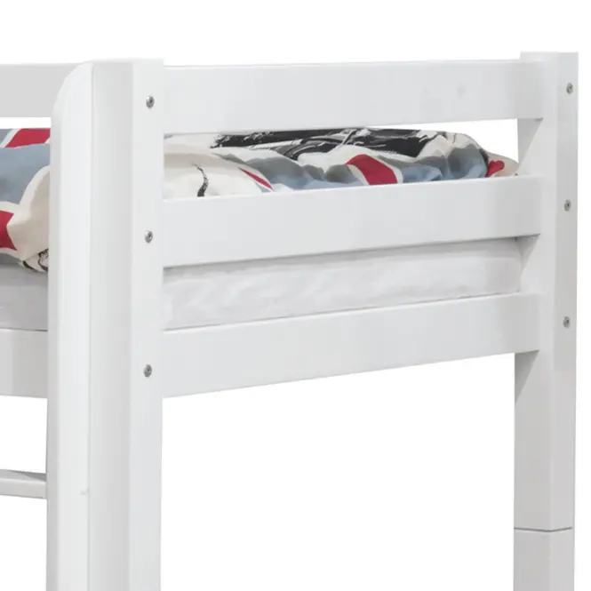 Posteľ buková Maxy 200x90 cm biela,4