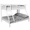 Posteľ buková Mike 200x90/140 white