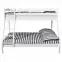 Posteľ buková Mike 200x90/140 white,3
