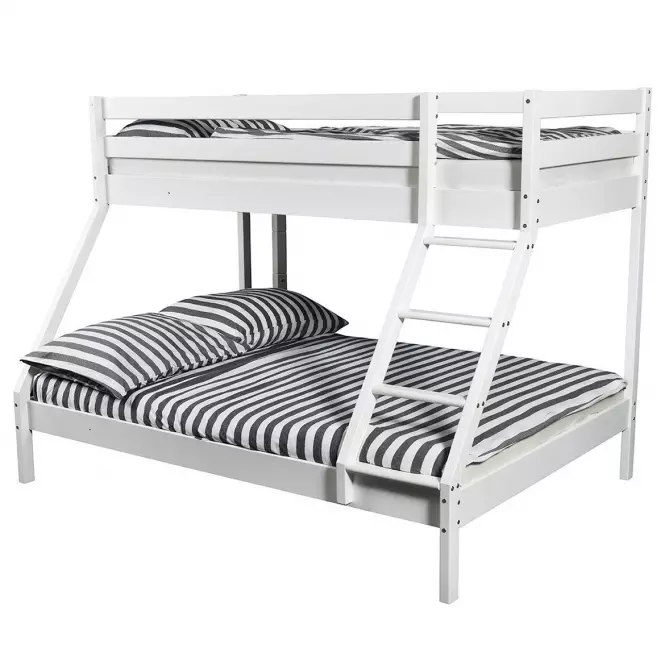 Posteľ buková Mike 200x90/140 white,4
