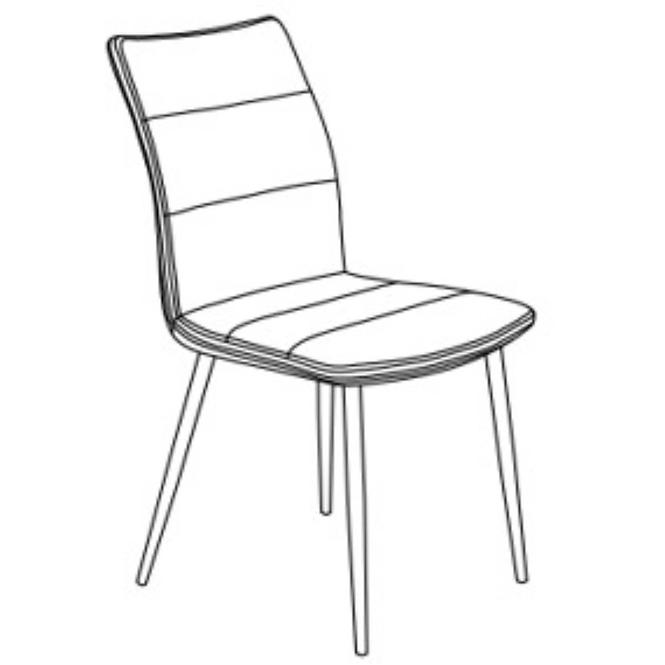 Stolička Caroline – Yy 19 Grey