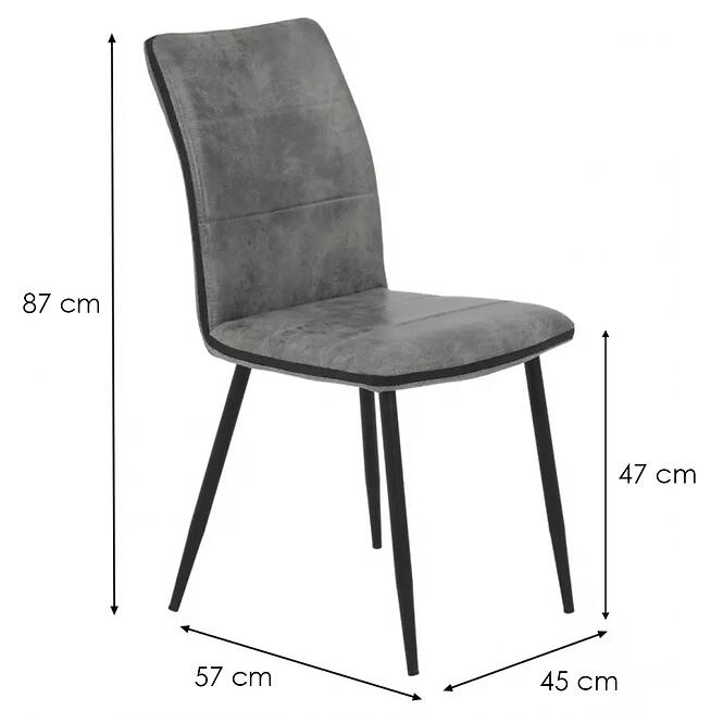 Stolička Caroline – Yy 19 Grey
