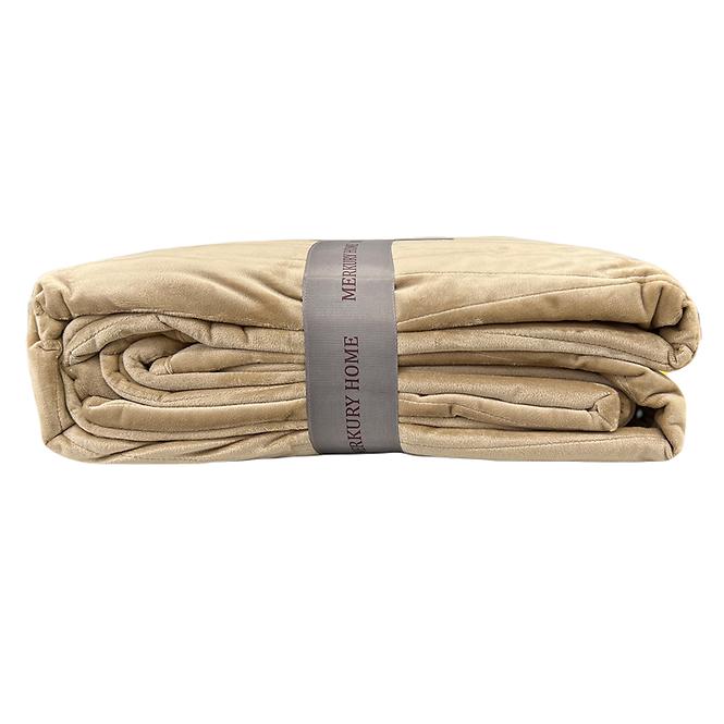 Prikrývka na posteľ  Lido 170x220 ecru Merkury Home,2