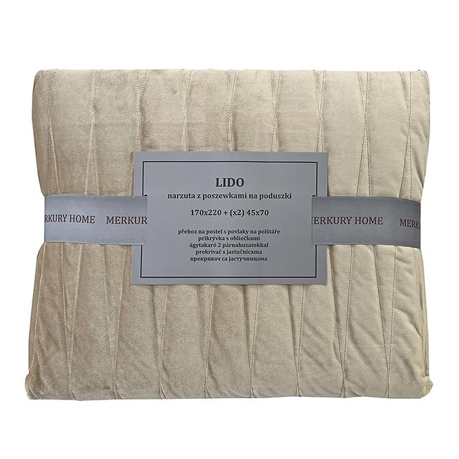 Prikrývka na posteľ  Lido 170x220 ecru Merkury Home