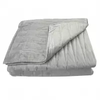 Prikrývka na posteľ Lido 170x220 svetlosivá Merkury Home