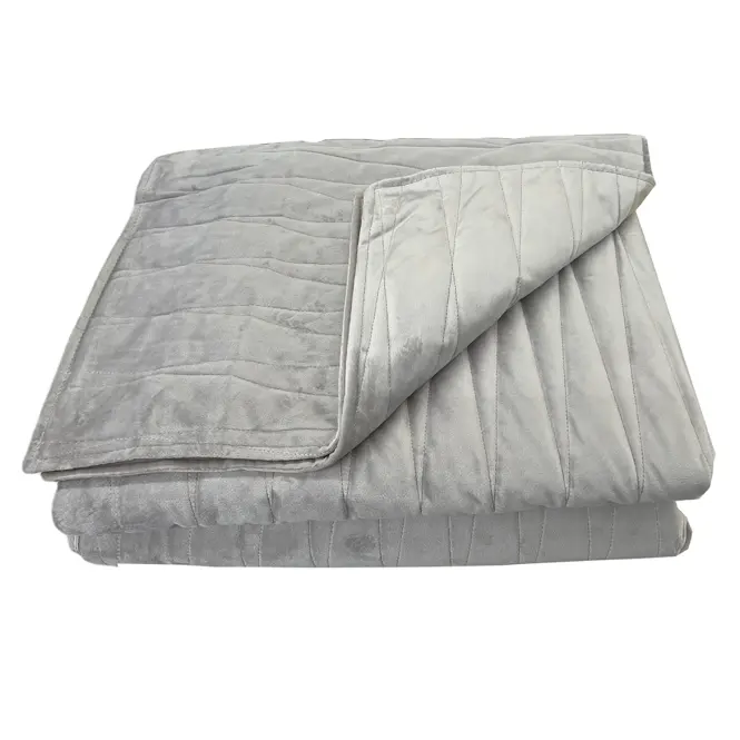 Prikrývka na posteľ Lido 170x220 svetlosivá Merkury Home