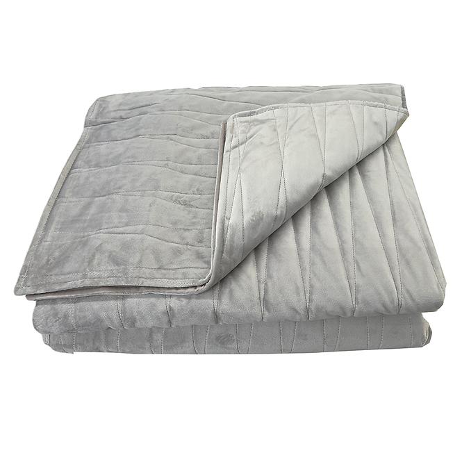 Prikrývka na posteľ Lido 170x220 svetlosivá Merkury Home