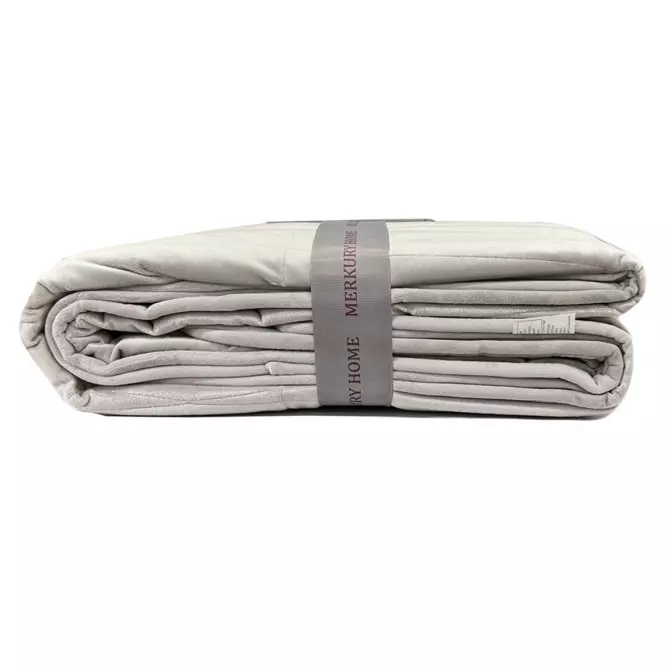 Prikrývka na posteľ Lido 170x220 svetlosivá Merkury Home