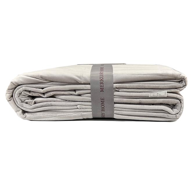 Prikrývka na posteľ Lido 170x220 svetlosivá Merkury Home,2