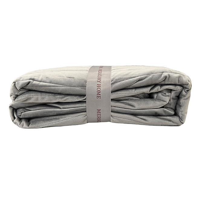 Prikrývka na posteľ Lido 170x220 tmavošedá Merkury Home,2