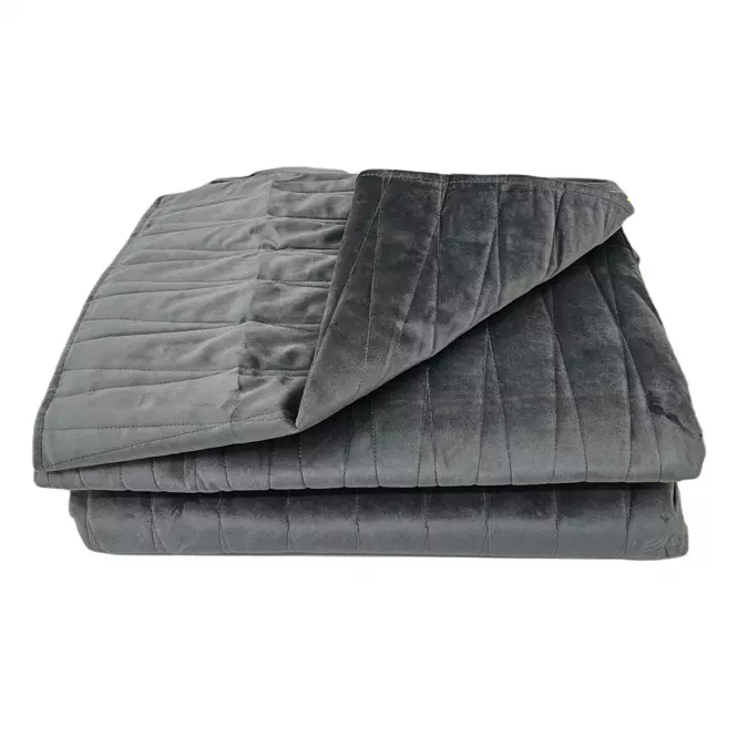 Prikrývka na posteľ  Lido 170x220 antracit Merkury Home