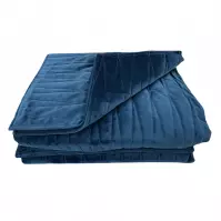 Prikrývka na posteľ  Lido 170x220 indigo Merkury Home