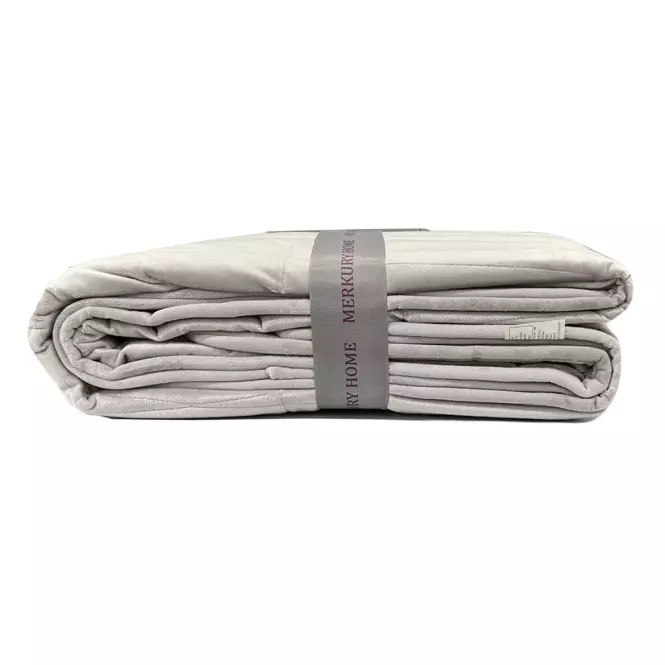Prikrývka na posteľ  Lido 220x250 svetlosivá Merkury Home