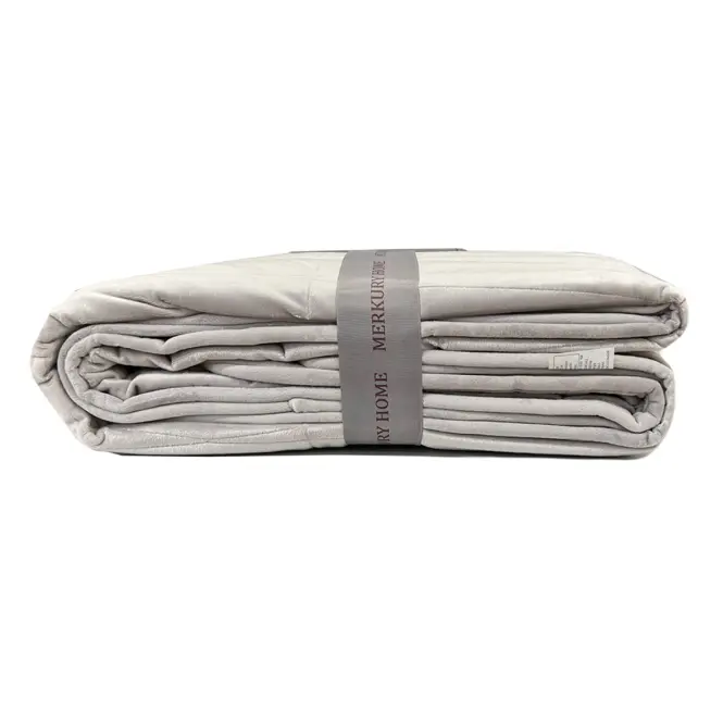 Prikrývka na posteľ Lido 220x250 tmavosivá Merkury Home