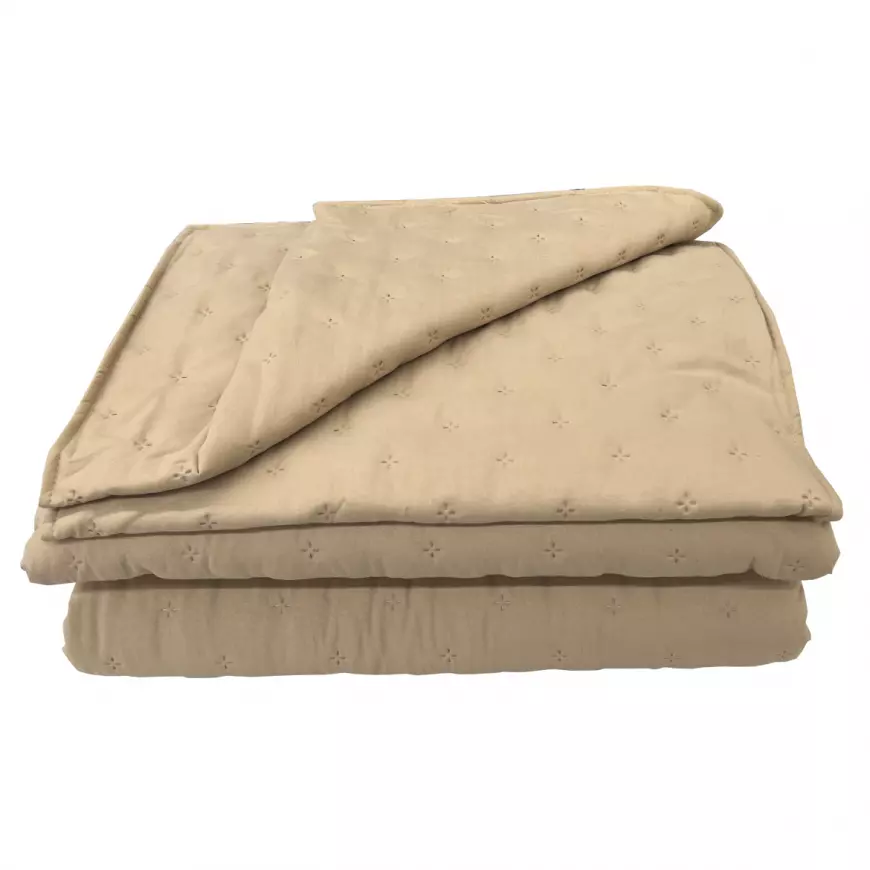 Prikrývka na posteľ Alma 170x220 ecru Merkury Home