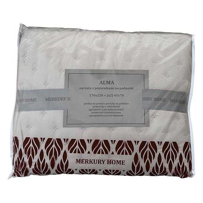 Prikrývka na posteľ Alma 170x220 ecru Merkury Home