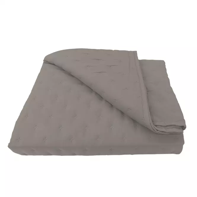 Prikrývka na posteľ Alma 170x220 cm tmavošedá Merkury Home